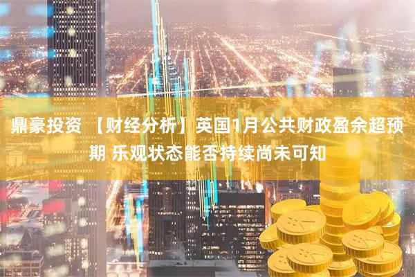 鼎豪投资 【财经分析】英国1月公共财政盈余超预期 乐观状态能否持续尚未可知