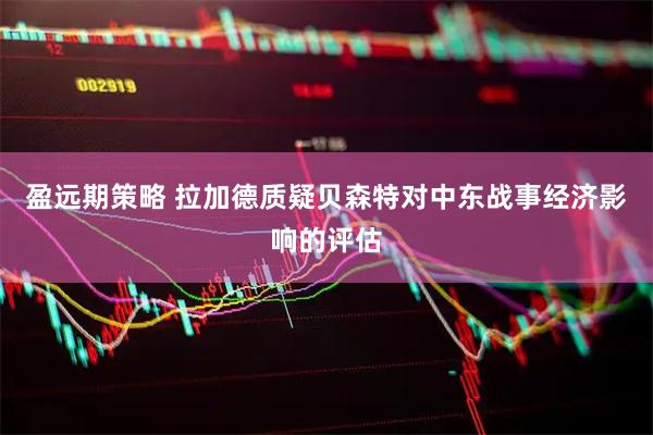 盈远期策略 拉加德质疑贝森特对中东战事经济影响的评估