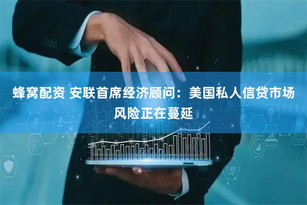 蜂窝配资 安联首席经济顾问：美国私人信贷市场风险正在蔓延