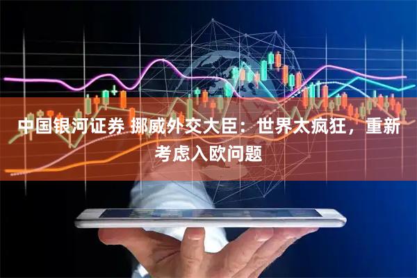 中国银河证券 挪威外交大臣：世界太疯狂，重新考虑入欧问题