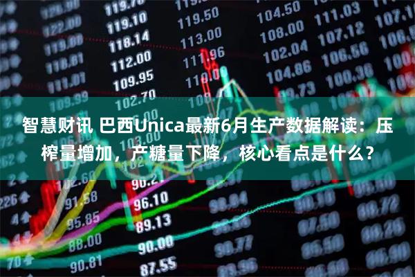 智慧财讯 巴西Unica最新6月生产数据解读：压榨量增加，产糖量下降，核心看点是什么？
