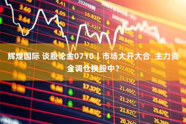 辉煌国际 谈股论金0710丨市场大开大合  主力资金调仓换股中？